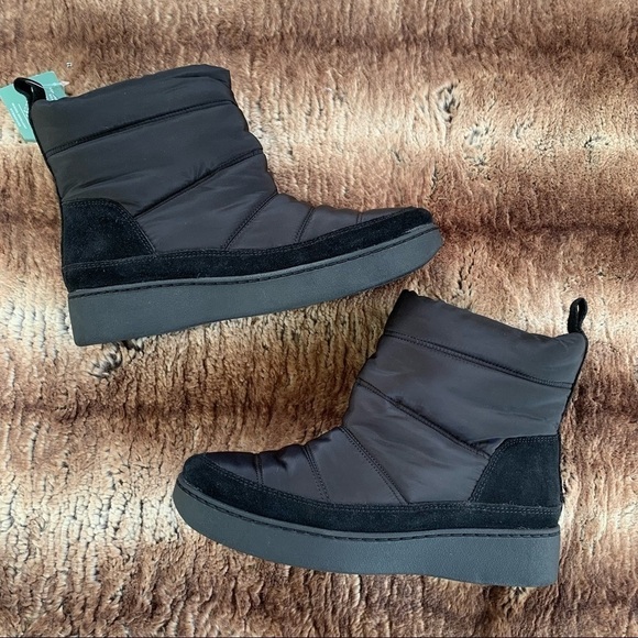 Zodiac Portman Black Water Repellent Quilted Puffer Bootie - Picture 2 of 8